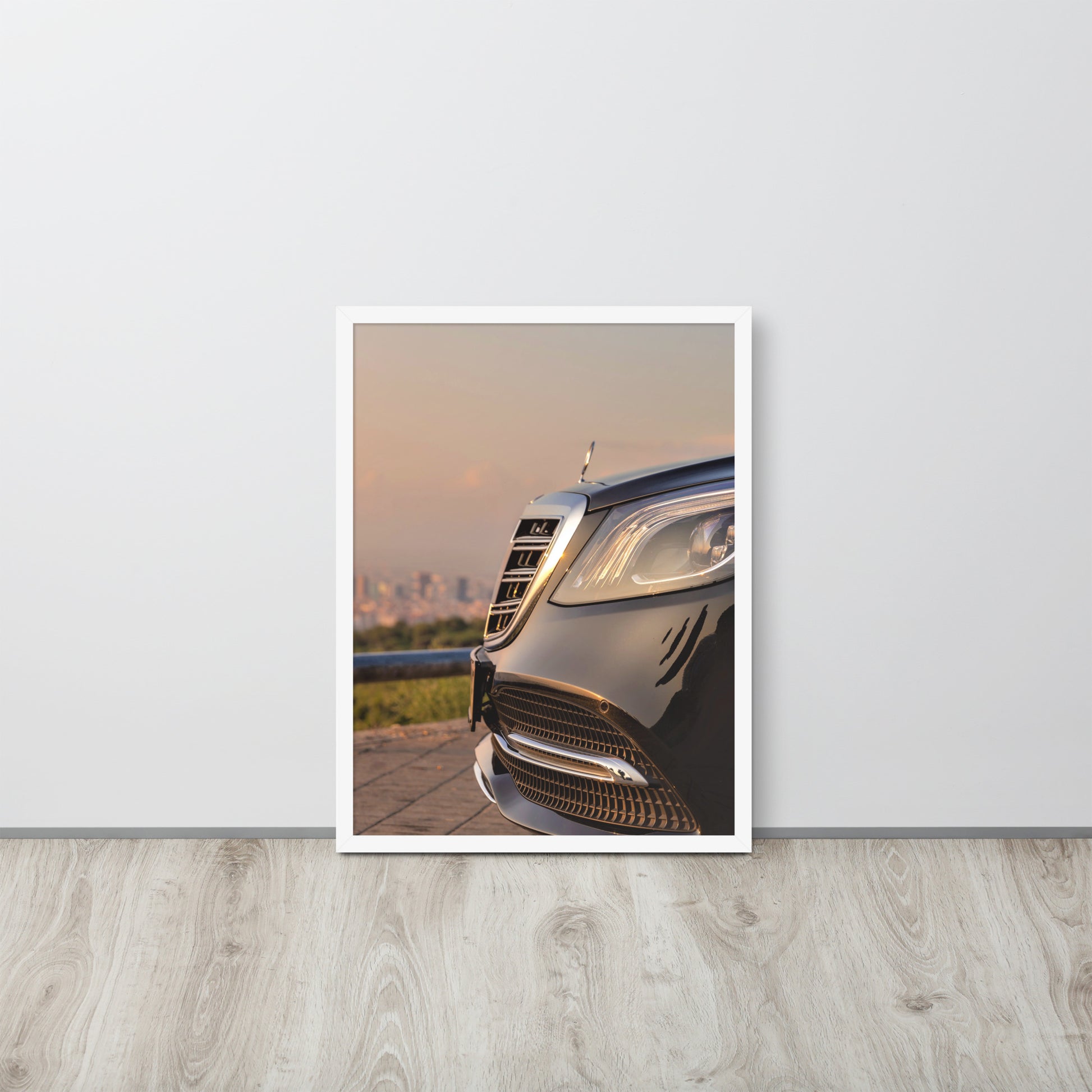 Car Collection S-Class -- High Quality -- Framed on photo paper