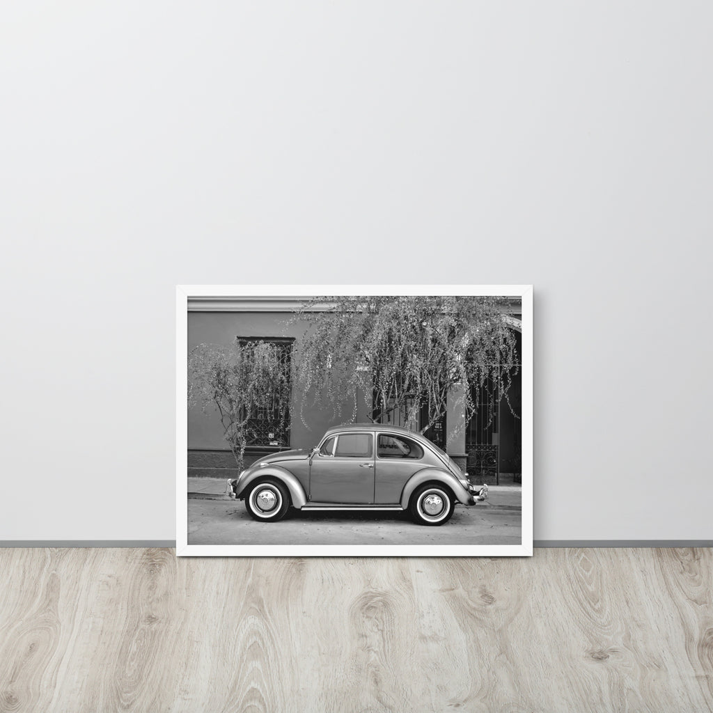 Car Collection Beetle -- High Quality -- Framed on photo paper
