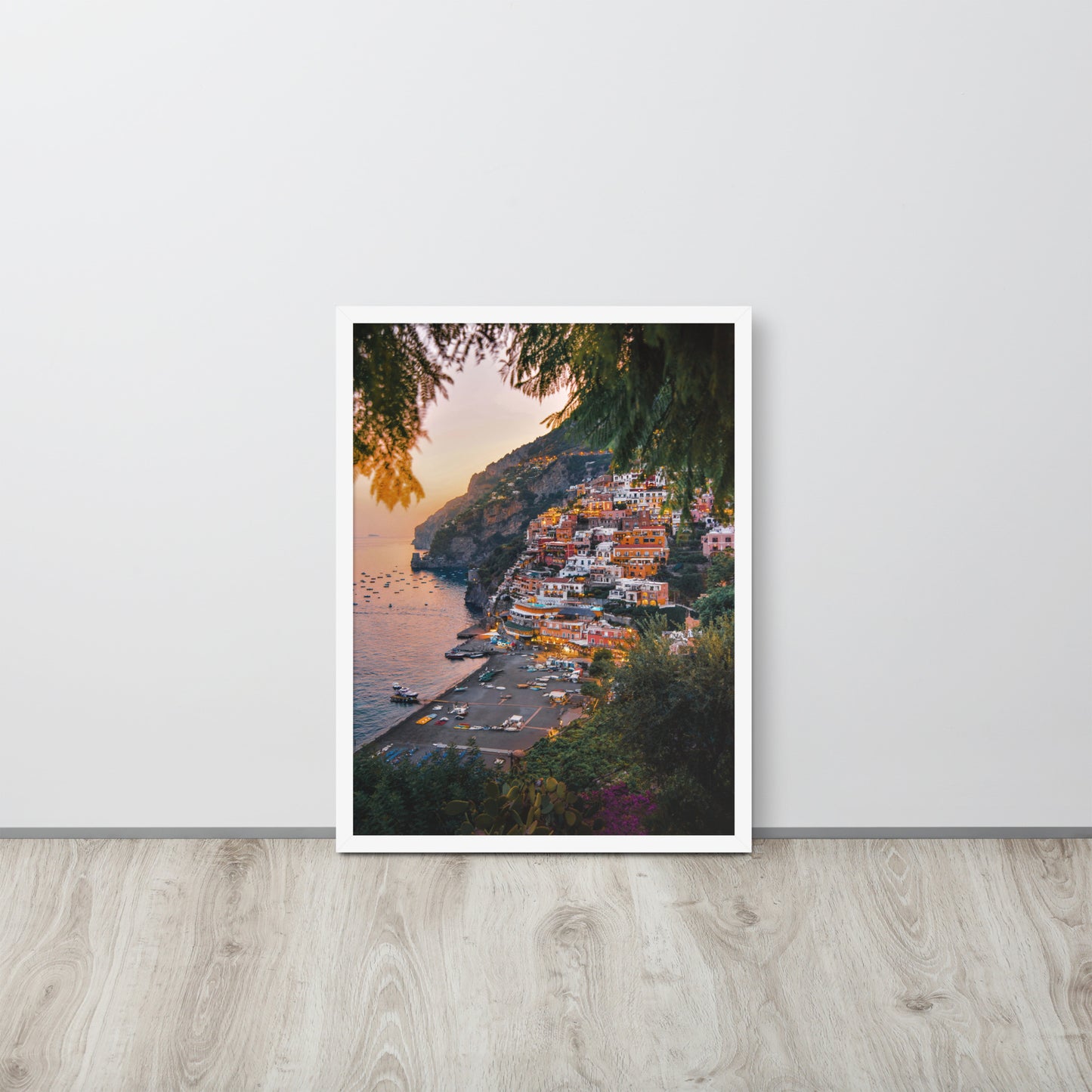Positano Italia -- High Quality -- Framed on photo paper