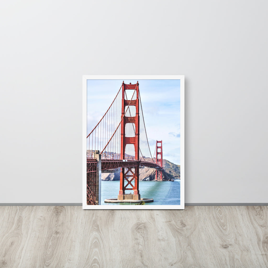 Golden Gate Bridge -- High Quality -- Framed on photo paper