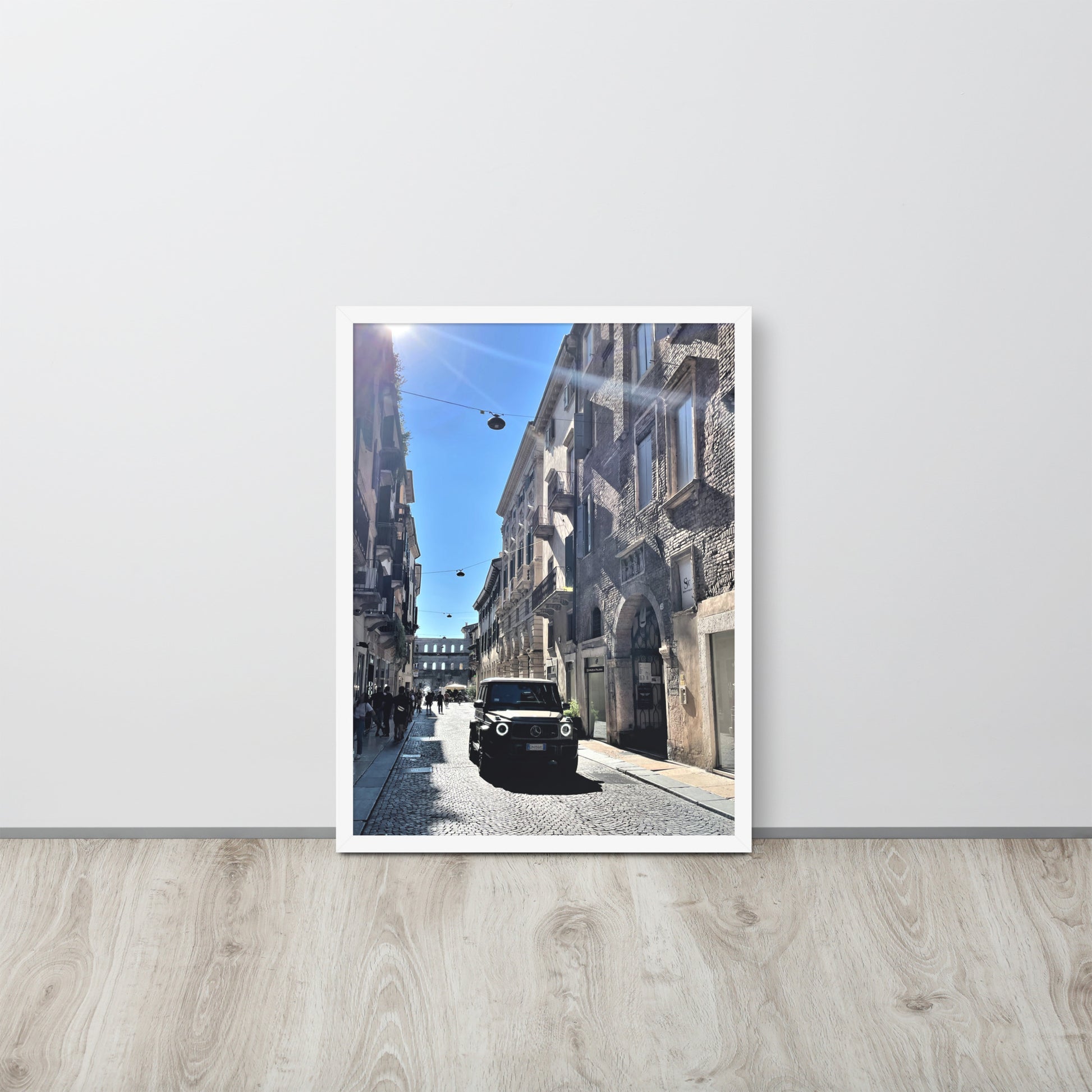 Verona Italia G-Class -- High Quallity -- Framed on photo paper