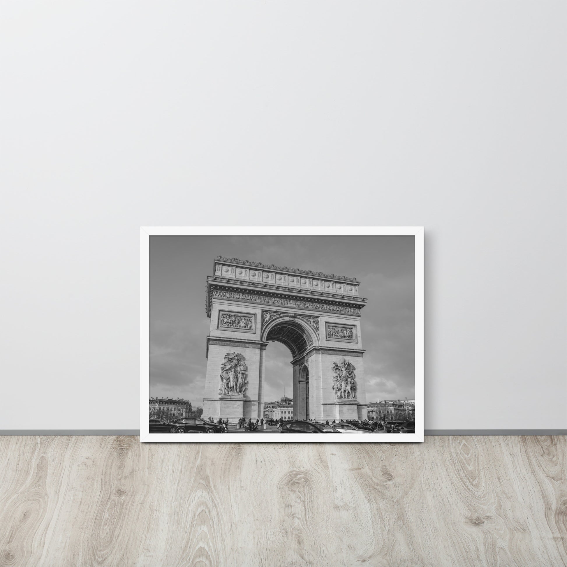 Paris Arc de Triomphe -- High Quality --  Framed on photo paper
