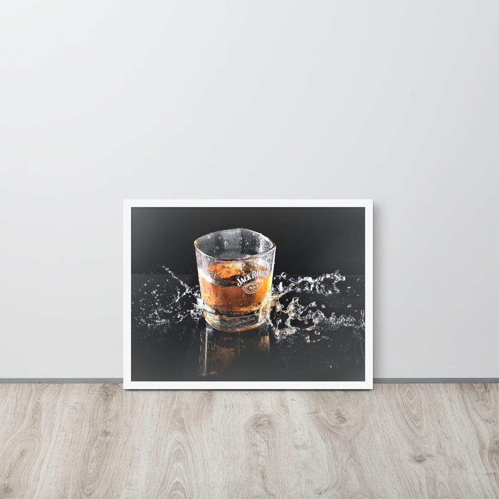 Jack Daniels -- High Quality -- Framed on photo paper