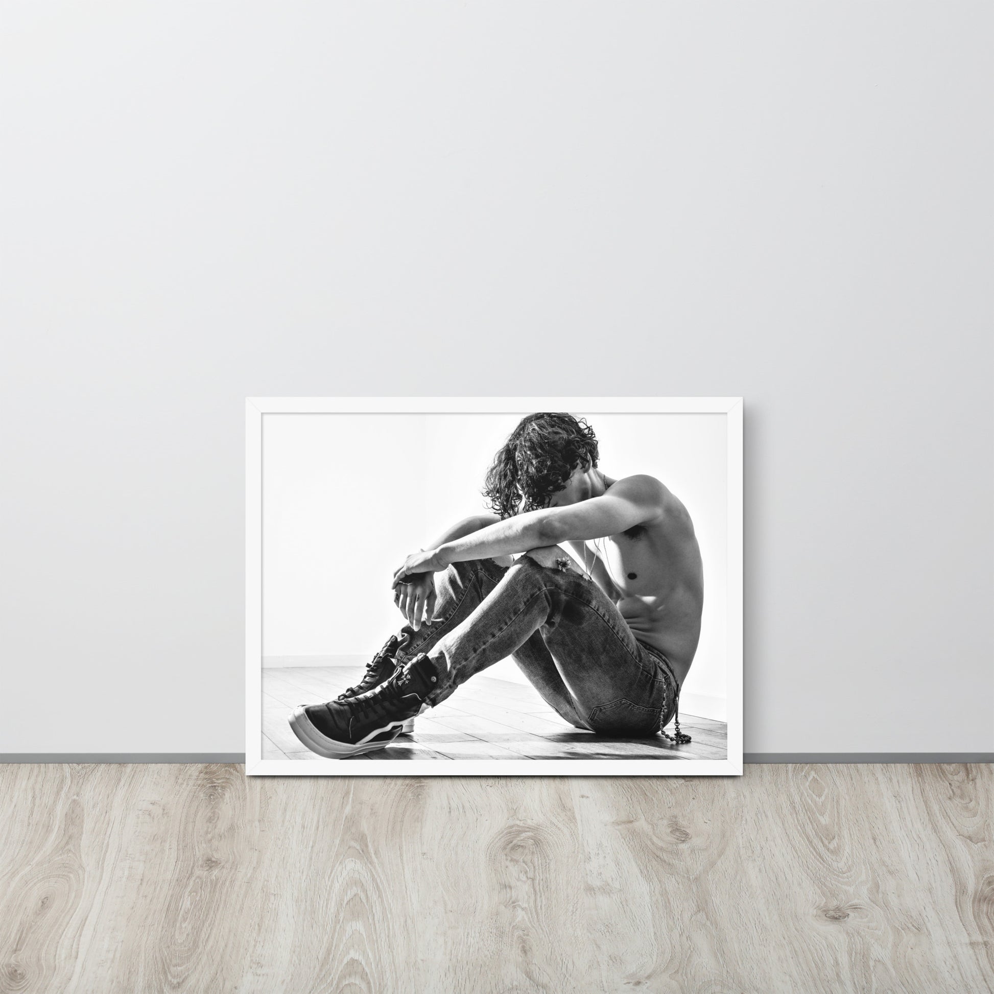 Men -- High Quality -- Framed on photo paper