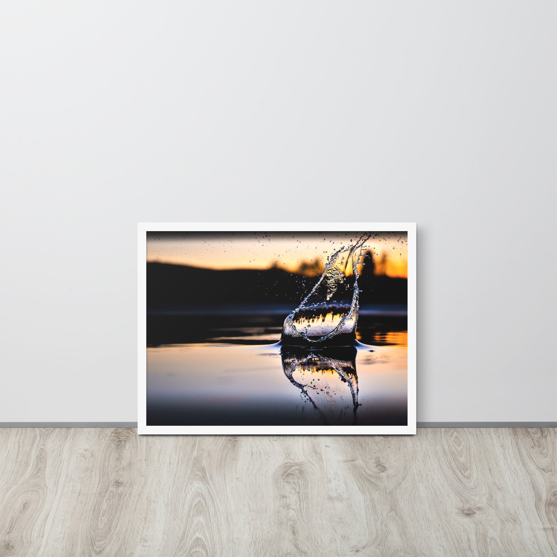 Aqua -- High Quality -- Framed on photo paper