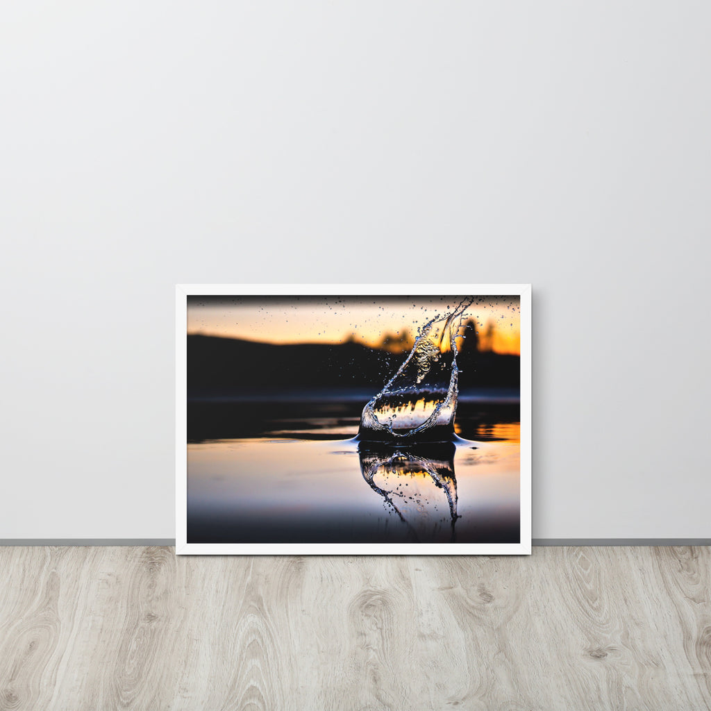Aqua -- High Quality -- Framed on photo paper