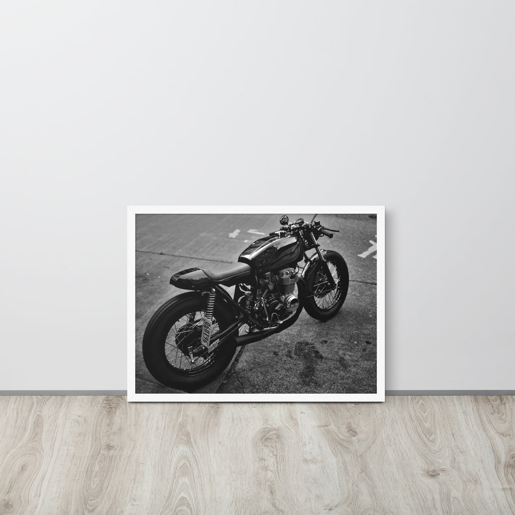 Bike -- High Quality -- Framed on photo paper