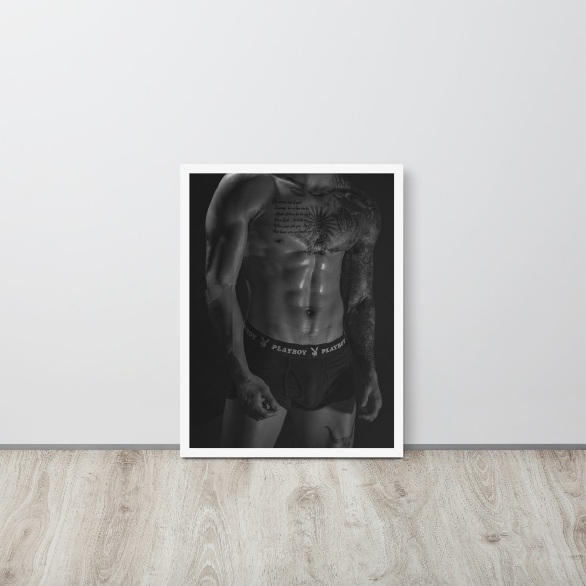 Men -- High Quality -- Framed on photo paper