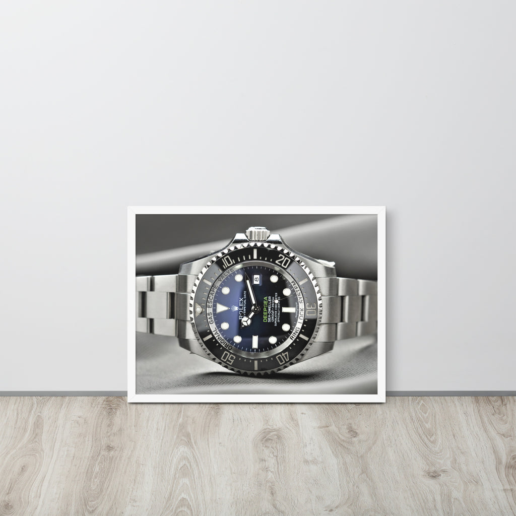 ROLEX Deep Sea -- High Quality -- Framed on photo paper