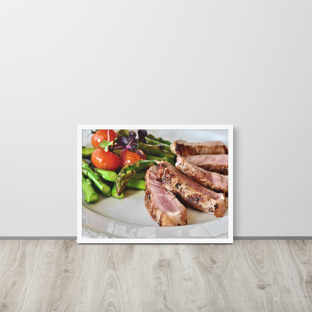 The best Food -- High Quality -- Framed on photo paper