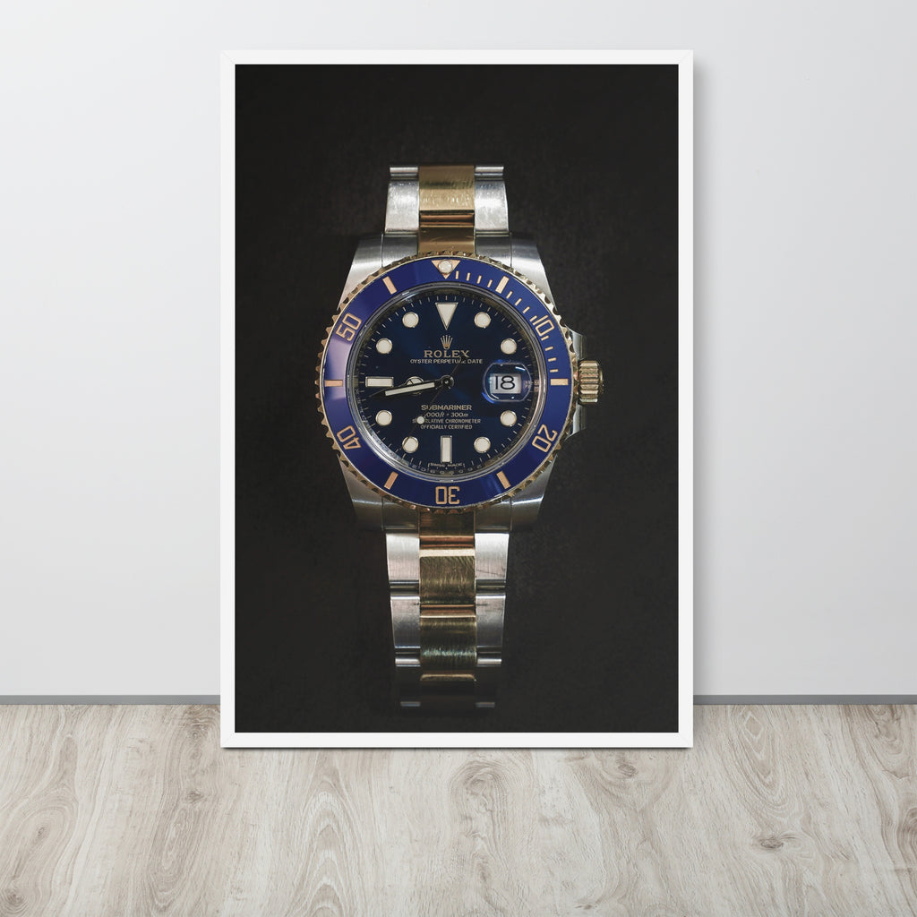 ROLEX -- High Quality -- Framed on photo paper