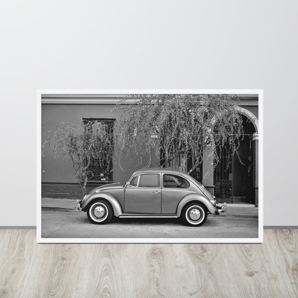Car Collection Beetle -- High Quality -- Framed on photo paper