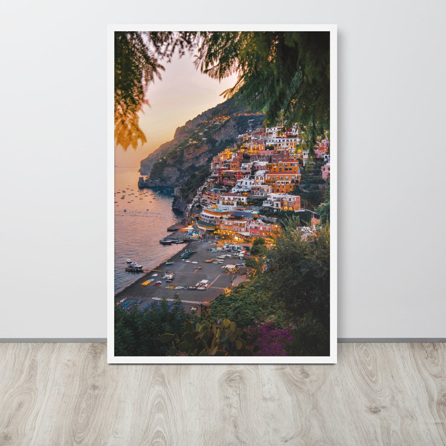 Positano Italia -- High Quality -- Framed on photo paper