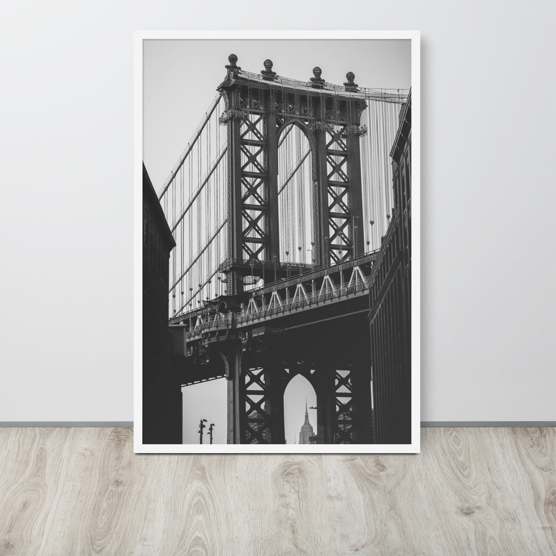 New York Brooklyn Bridge -- High Quality -- Framed on photo paper