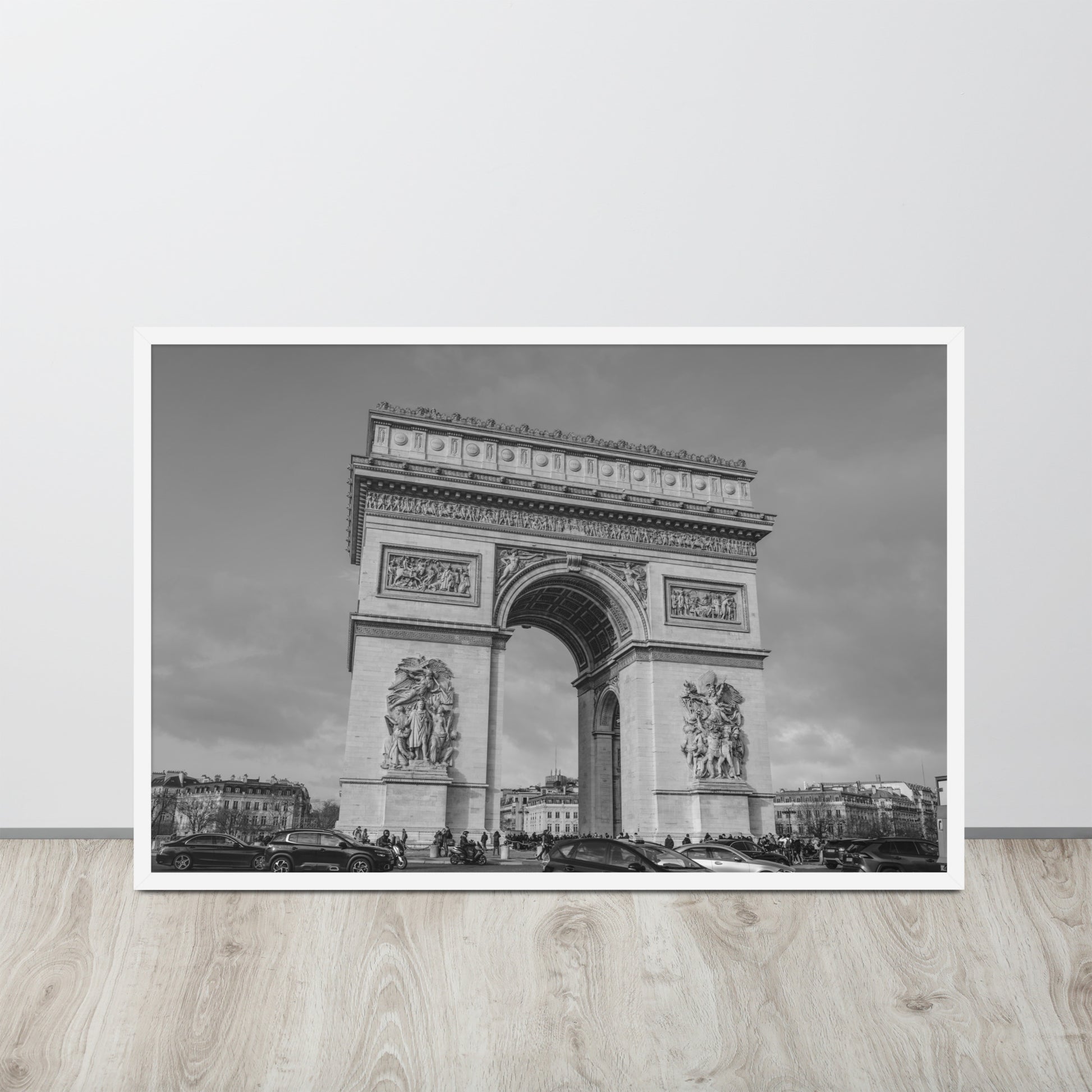 Paris Arc de Triomphe -- High Quality --  Framed on photo paper