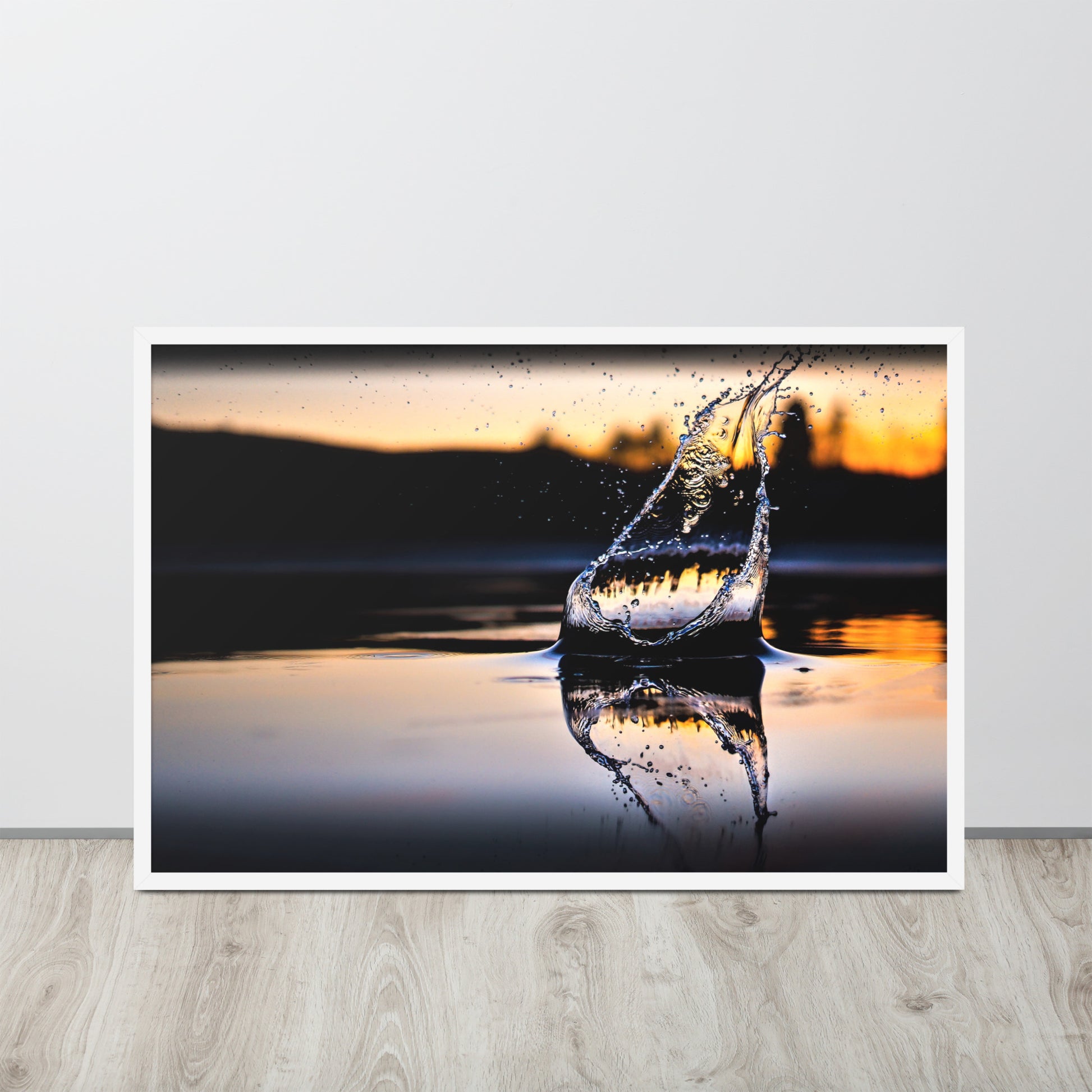 Aqua -- High Quality -- Framed on photo paper