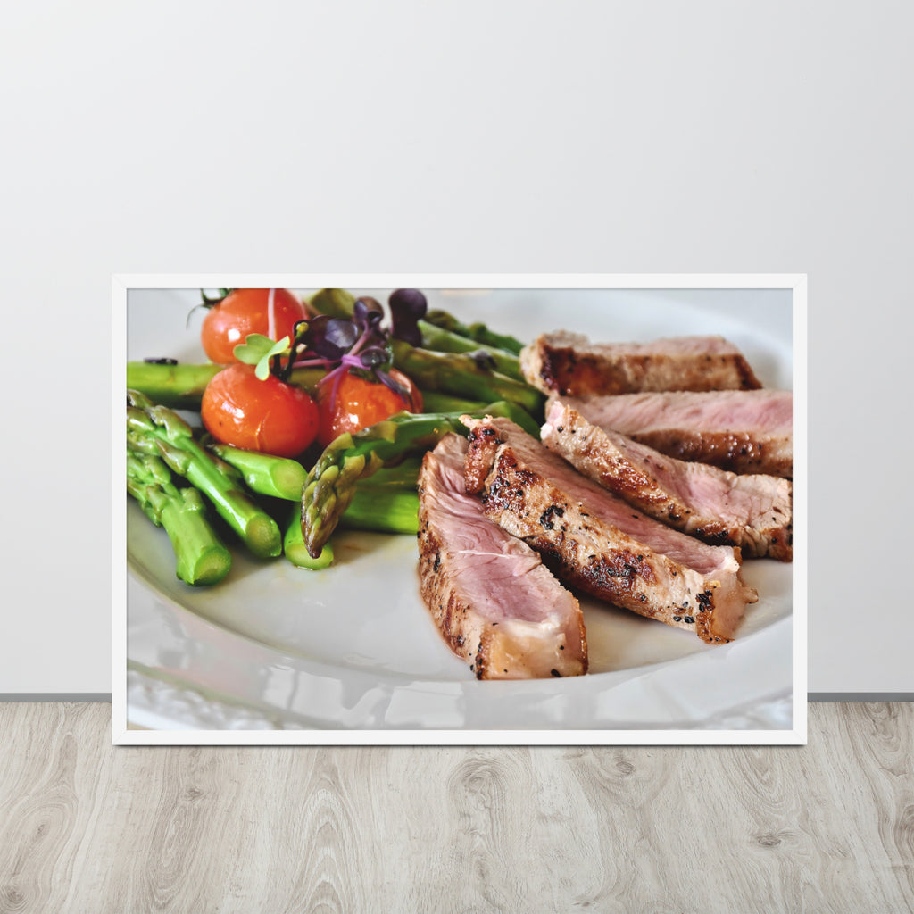 The best Food -- High Quality -- Framed on photo paper