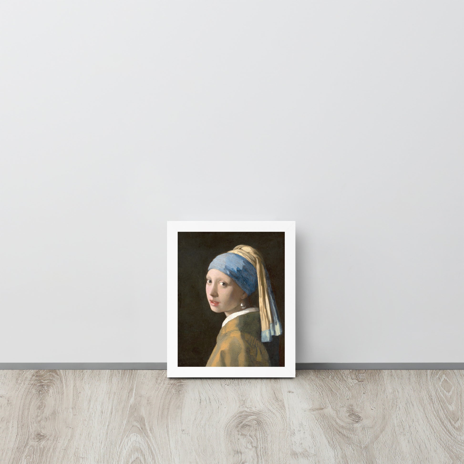 Girl with the pearl -- High Quality -- Framed on photo paper