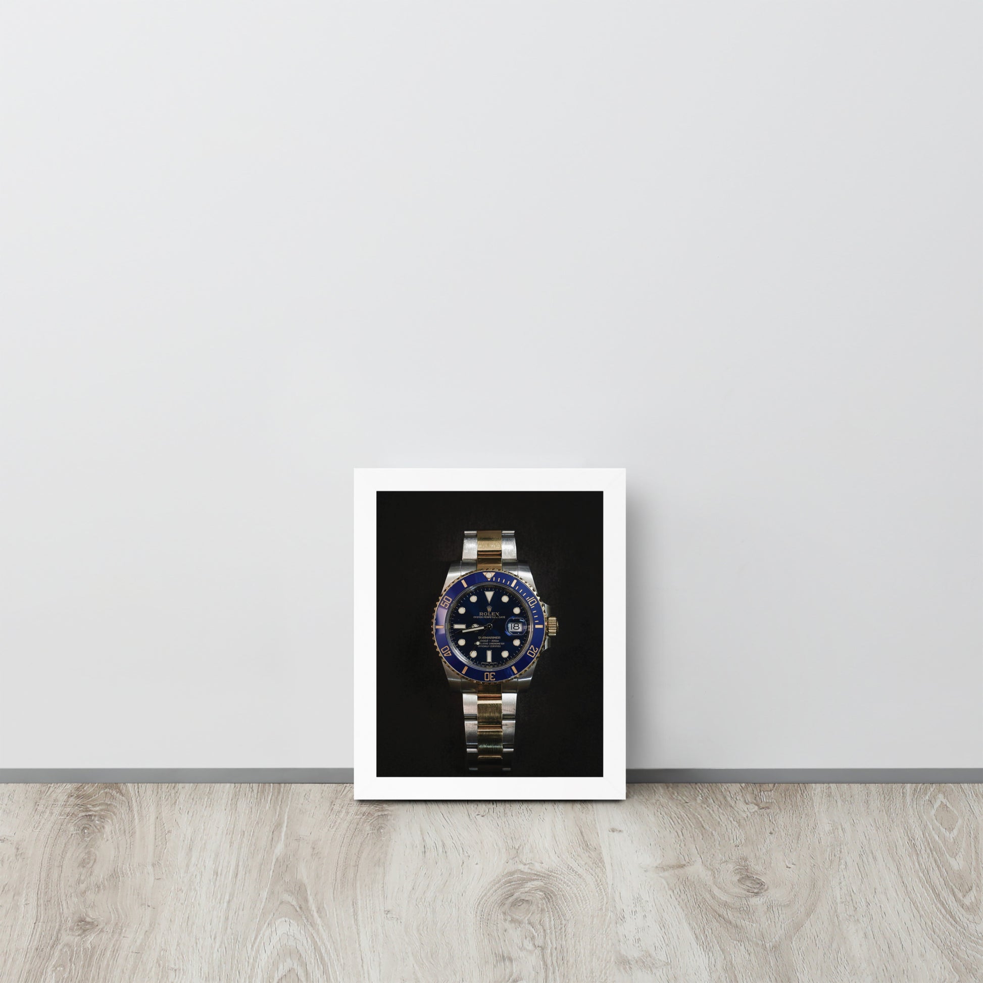 ROLEX -- High Quality -- Framed on photo paper