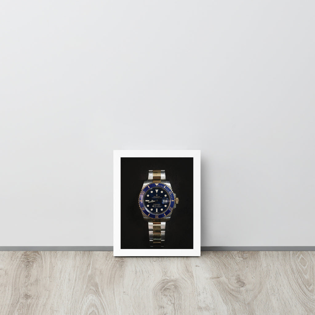 ROLEX -- High Quality -- Framed on photo paper