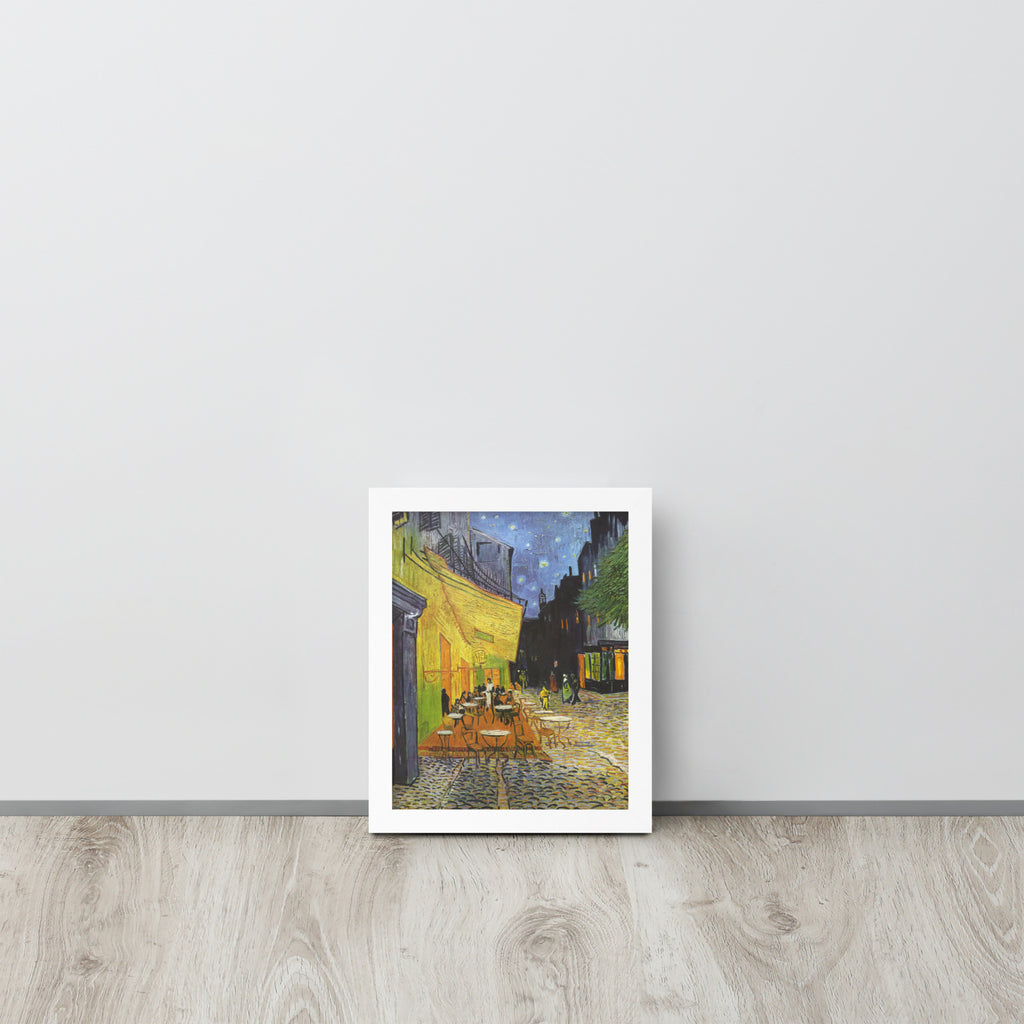 Cafe Vincent Van Gogh -- High Quality -- Framed on photo paper