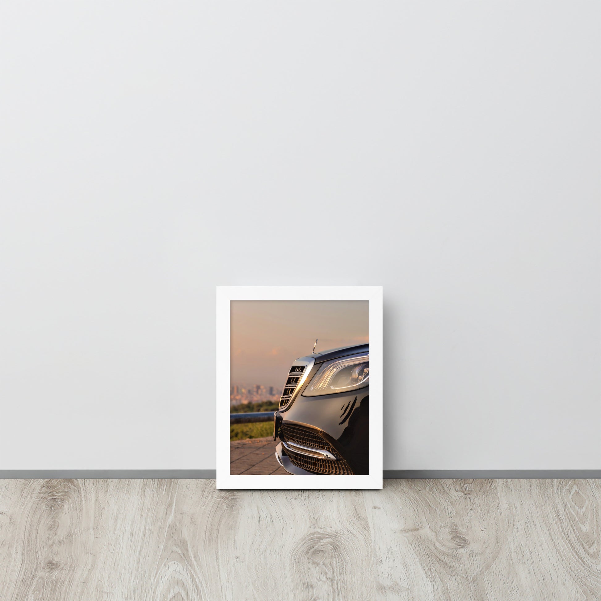 Car Collection S-Class -- High Quality -- Framed on photo paper