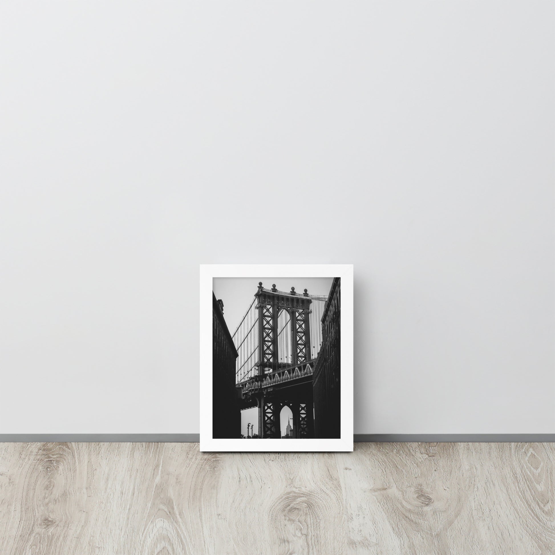 New York Brooklyn Bridge -- High Quality -- Framed on photo paper