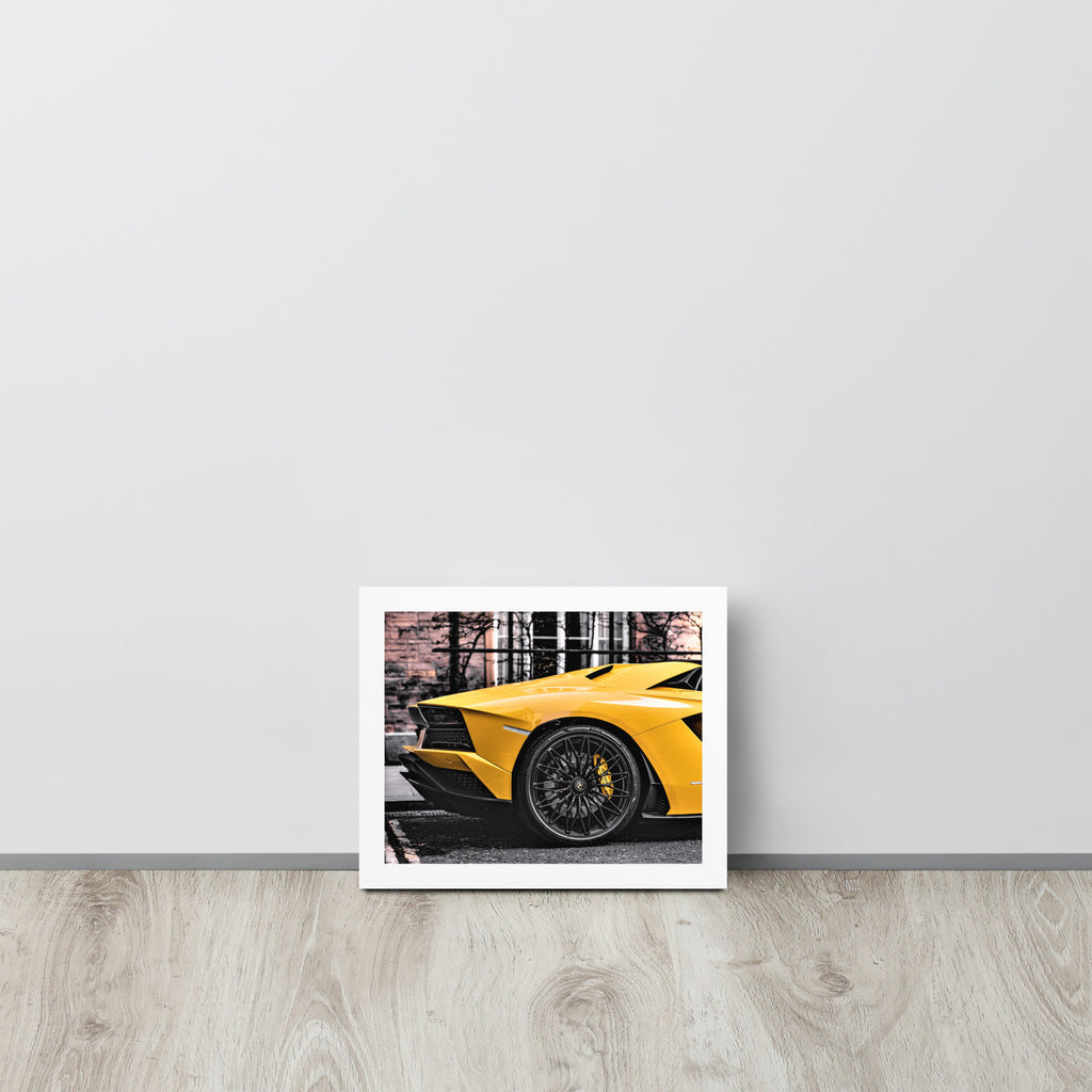 Car Collection Lamborghini -- High Quality -- Framed on photo paper