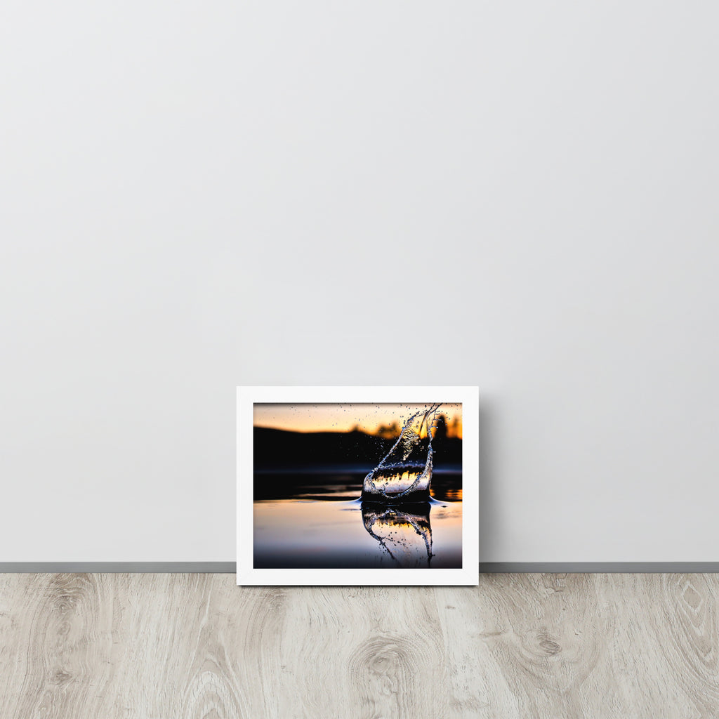 Aqua -- High Quality -- Framed on photo paper