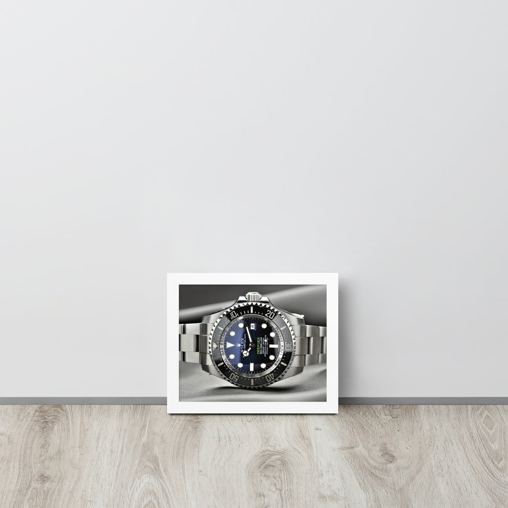 ROLEX Deep Sea -- High Quality -- Framed on photo paper