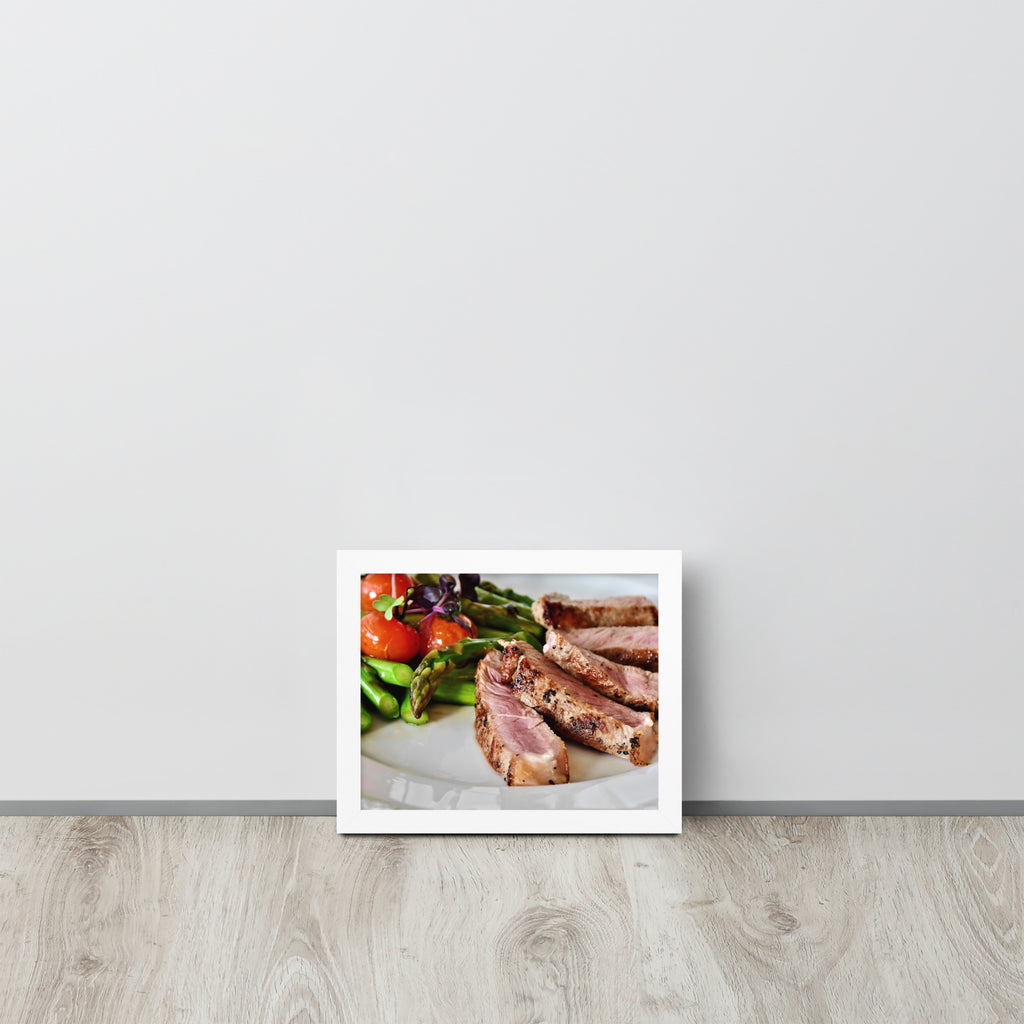 The best Food -- High Quality -- Framed on photo paper