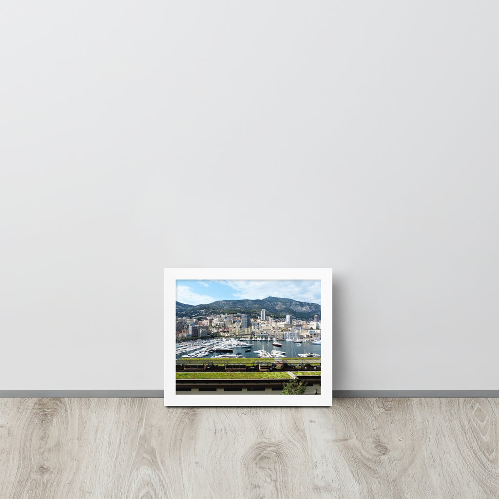 Monaco -- High Quality -- Framed on photo paper