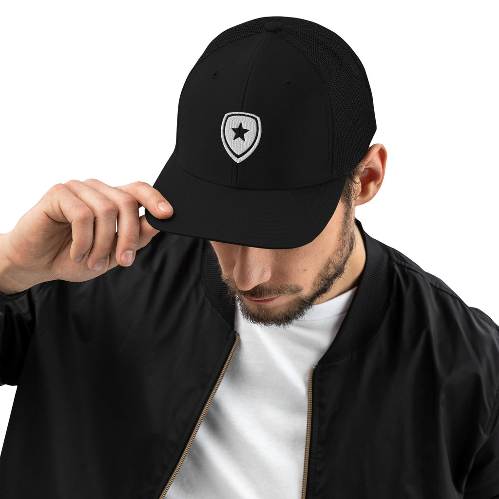 Luxury Trucker cap --CH Style-- Black