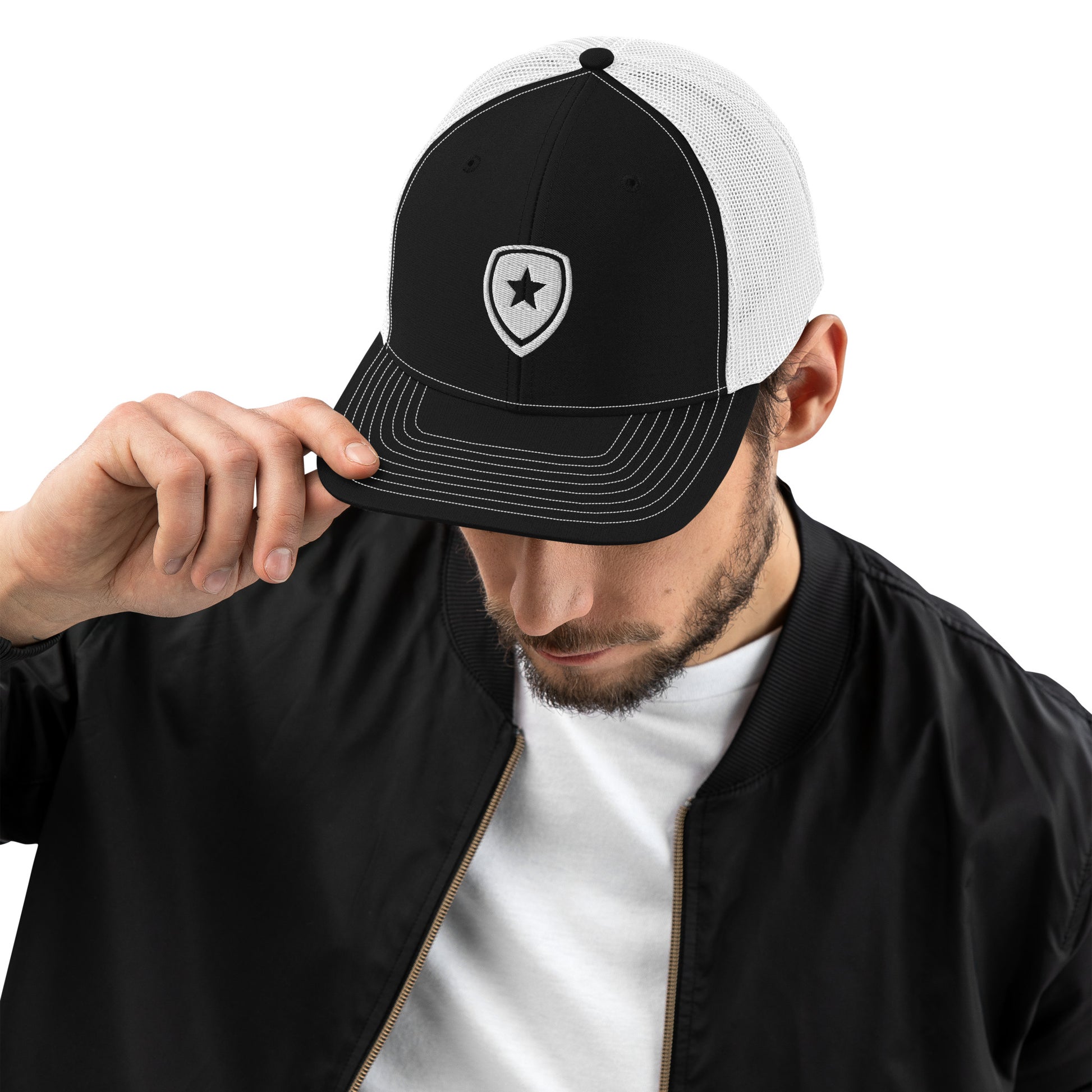 Luxury Trucker cap --CH Style-- Black