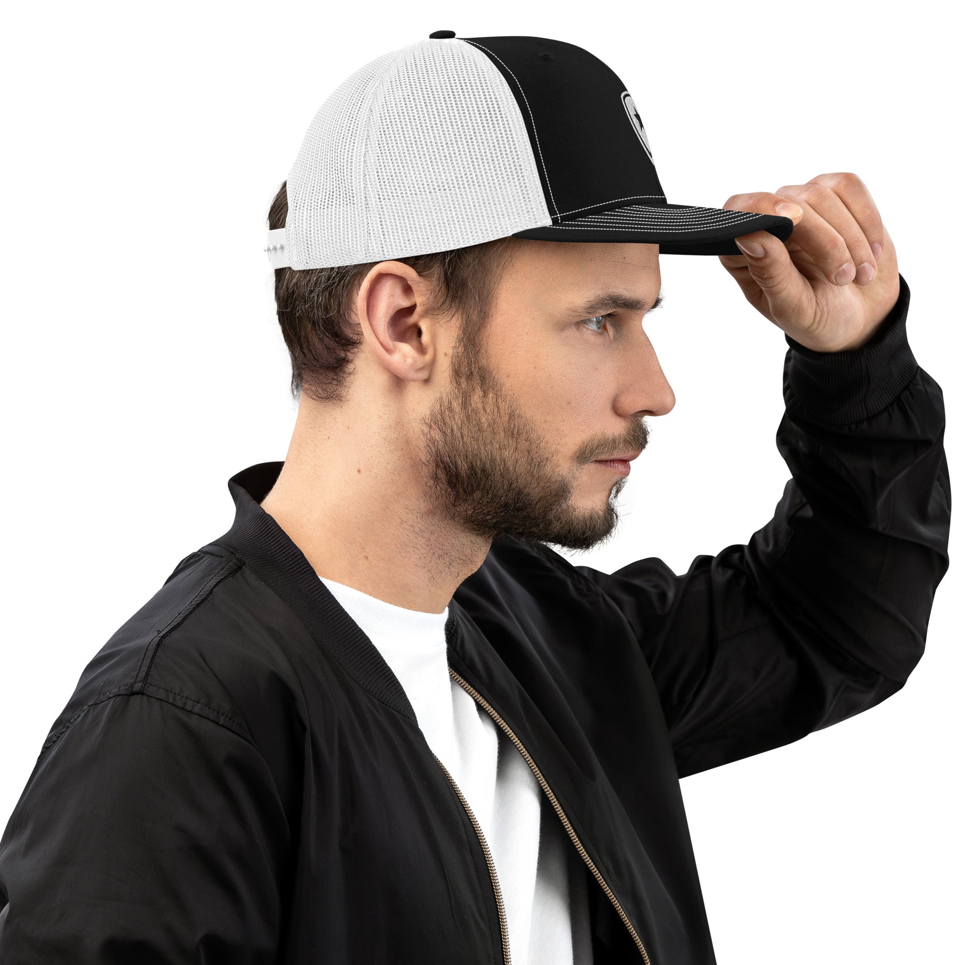 Luxury Trucker cap --CH Style-- Black
