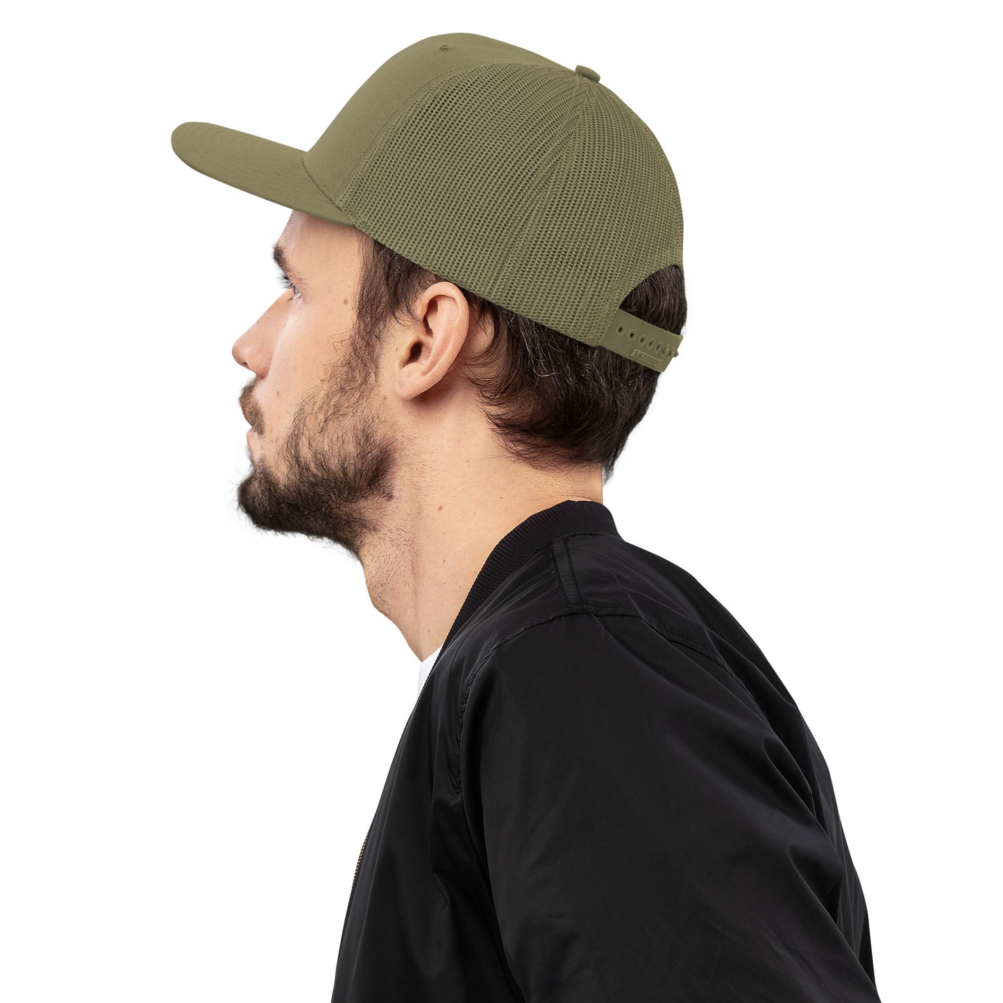 Luxury Trucker cap --CH Style-- Olivegreen