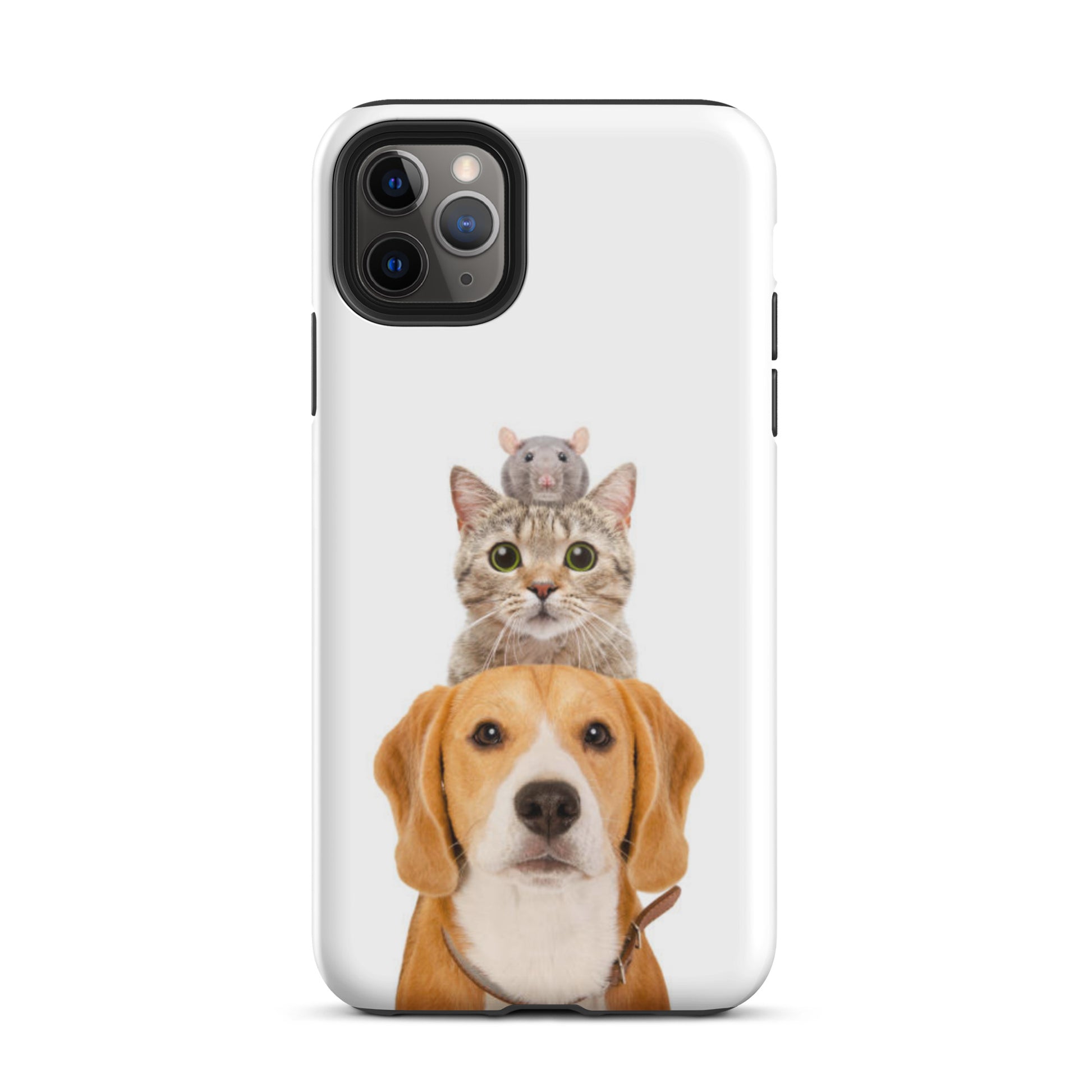 Luxury Tough IPhone Case ''3 Animals'' -- High Quality --