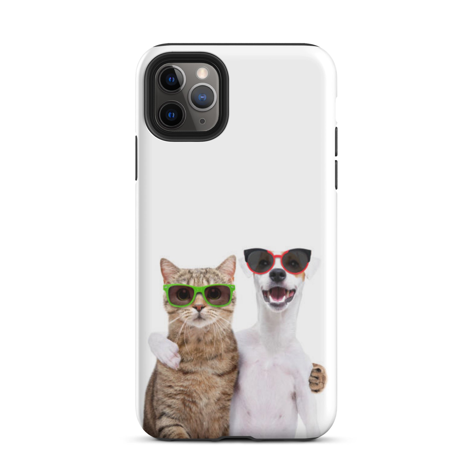 Luxury Tough iPhone Case ''Cat Dog 2'' -- High Quality --