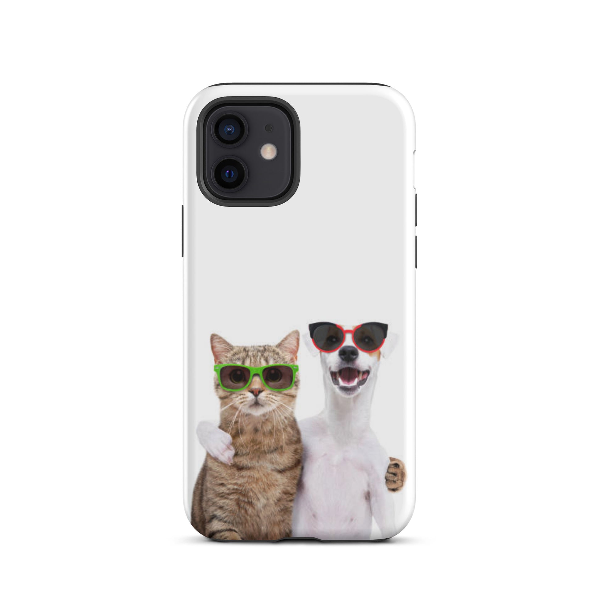 Luxury Tough iPhone Case ''Cat Dog 2'' -- High Quality --