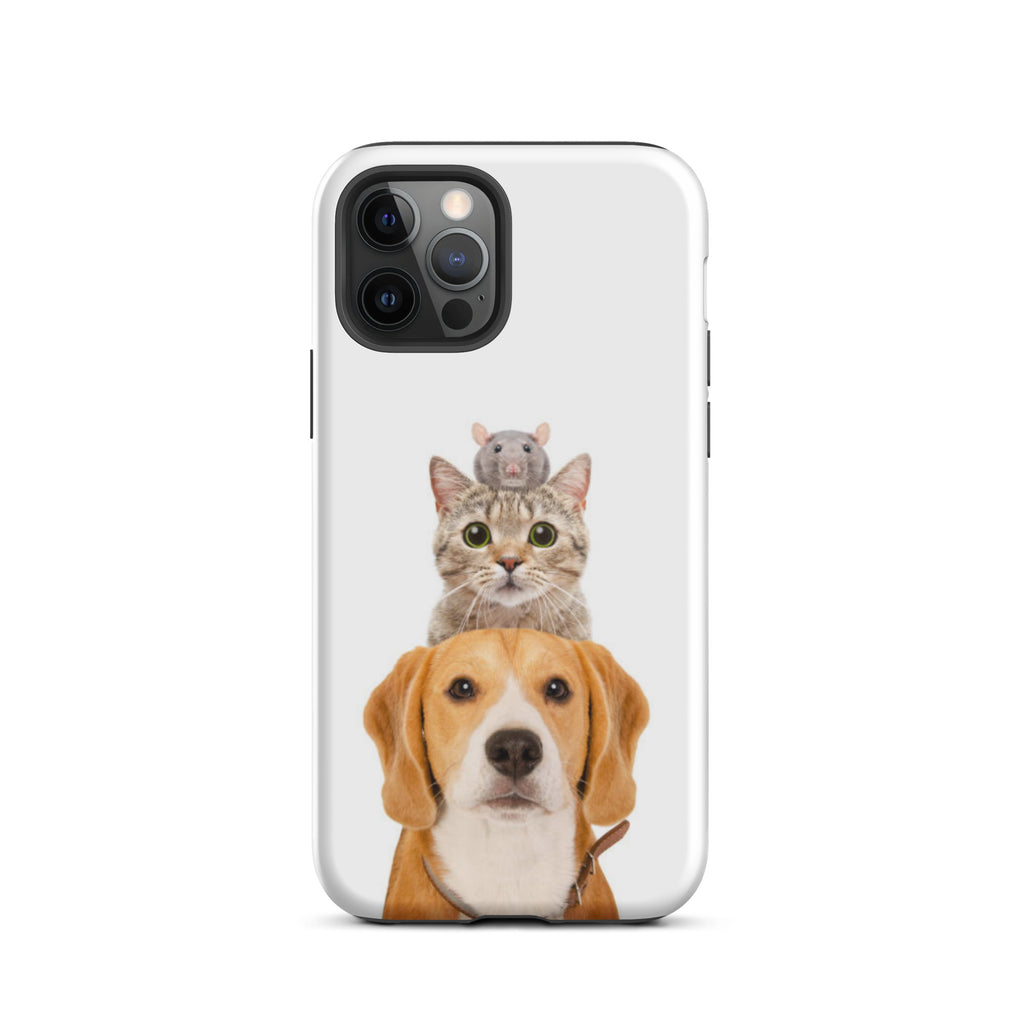 Luxury Tough IPhone Case ''3 Animals'' -- High Quality --
