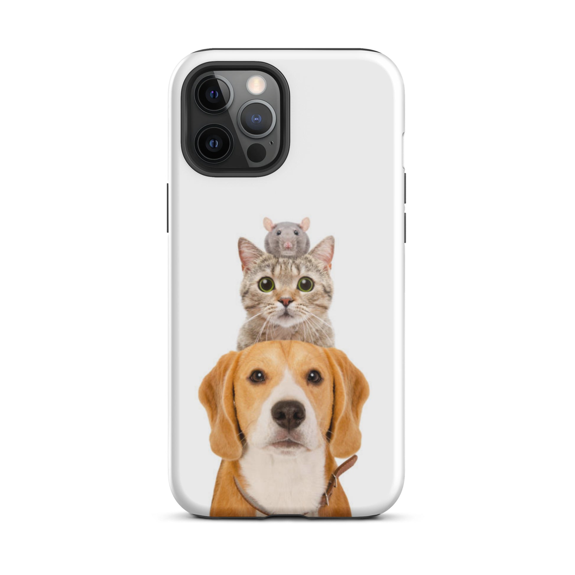 Luxury Tough IPhone Case ''3 Animals'' -- High Quality --