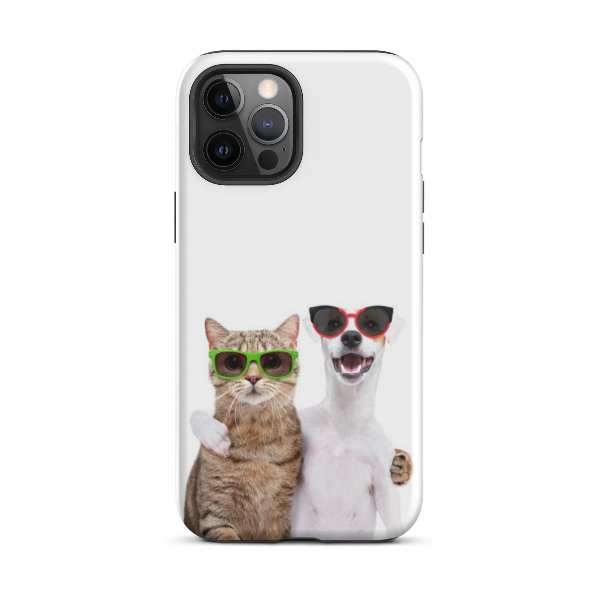 Luxury Tough iPhone Case ''Cat Dog 2'' -- High Quality --