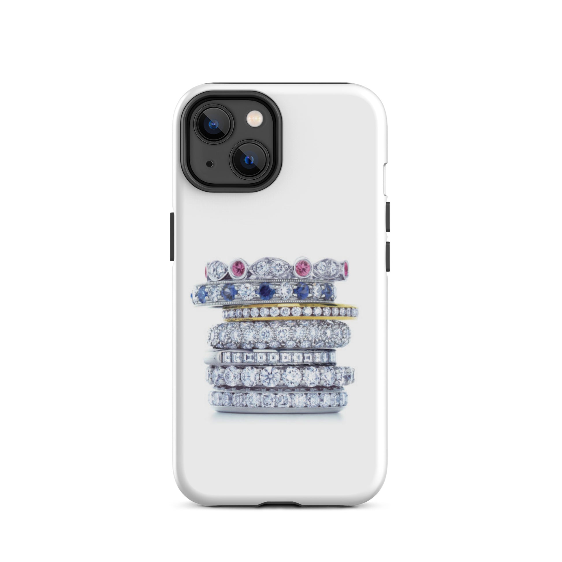Luxury Tough IPhone Case ''Diamond Rings 2.0'' -- High Quality --