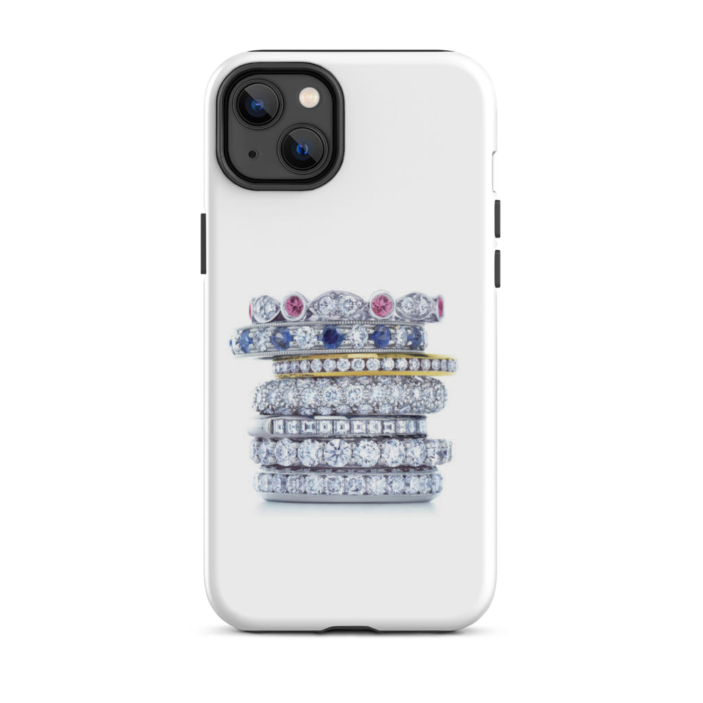 Luxury Tough IPhone Case ''Diamond Rings 2.0'' -- High Quality --