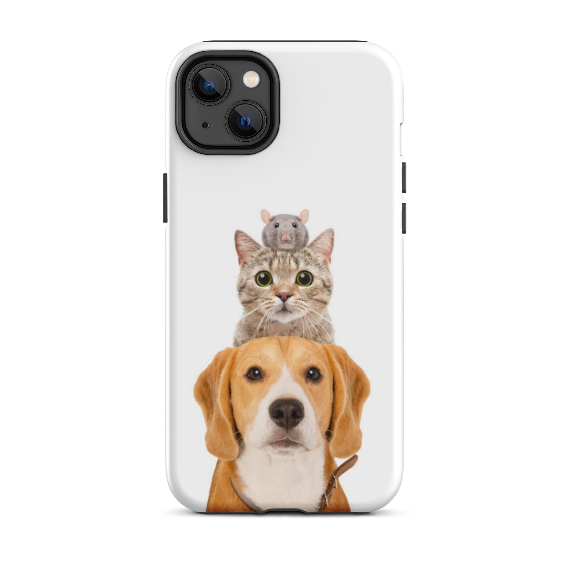 Luxury Tough IPhone Case ''3 Animals'' -- High Quality --
