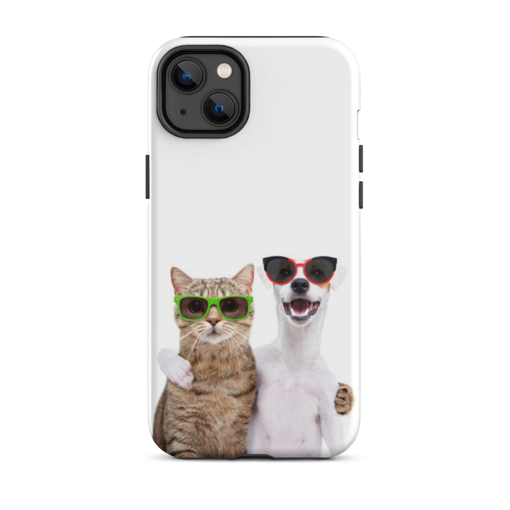 Luxury Tough iPhone Case ''Cat Dog 2'' -- High Quality --