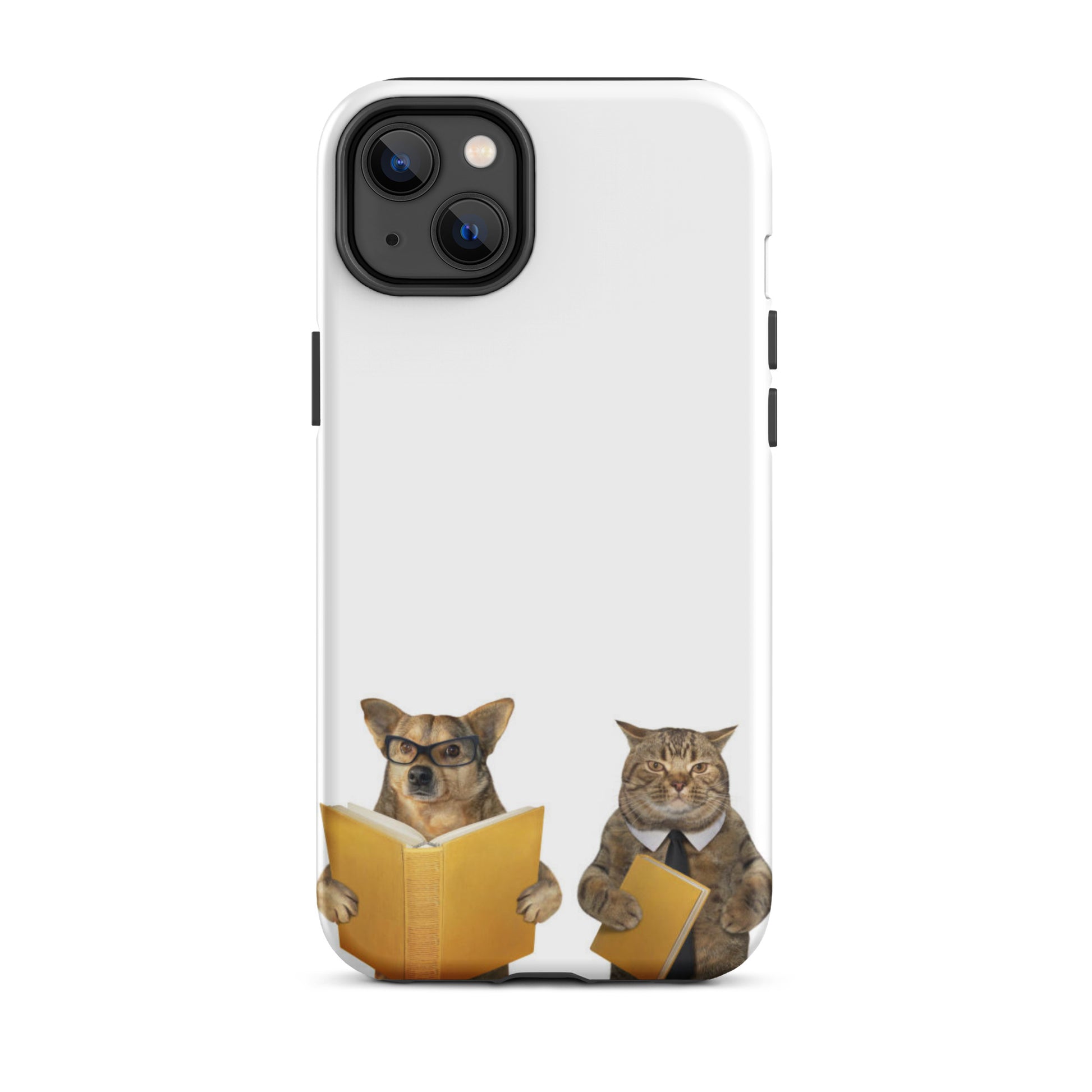 Luxury Tough iPhone Case ''Cat Dog'' -- High Quality --