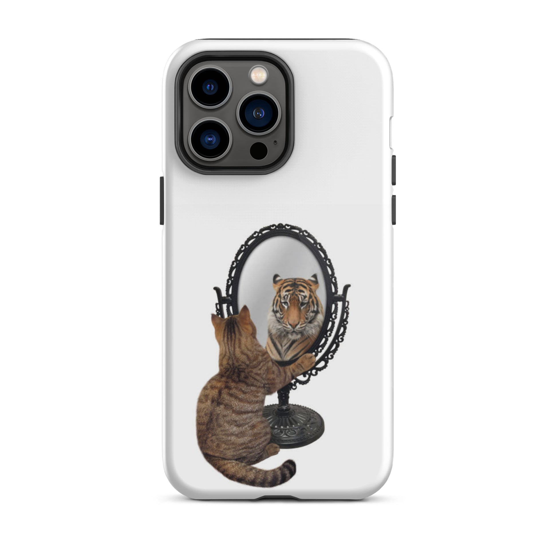 Luxury Tough iPhone Case ''Cat-Tiger'' -- High Quality --