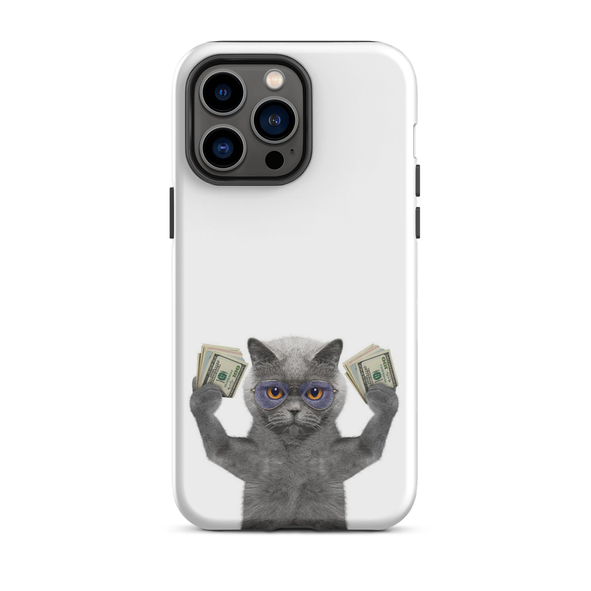 Luxury Tough iPhone Case ''The Cat 8'' -- High Quality --