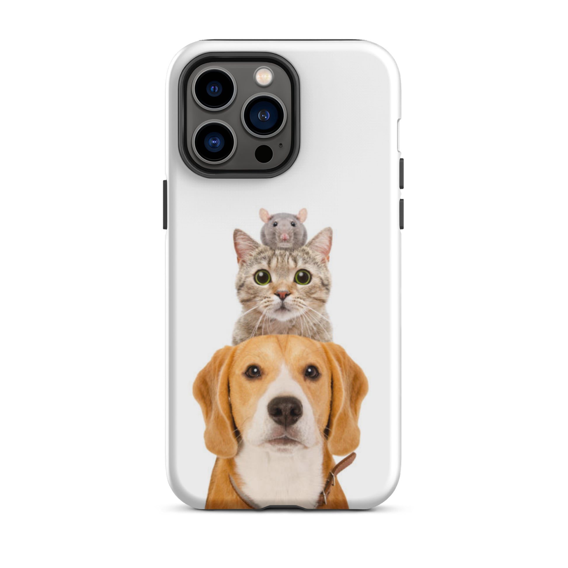 Luxury Tough IPhone Case ''3 Animals'' -- High Quality --